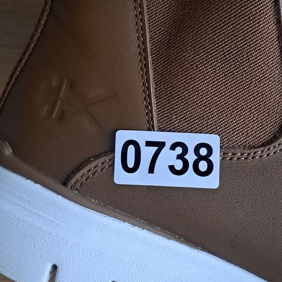 KURU FLEX Astra Womens 9.5 Brown Leather Chelsea Boots Comfort Arch Support - Picture 10 of 10